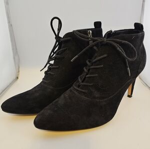 Clark's suede heels - size 8.5